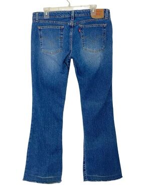 Levis 524 Flare Jeans Womens Size 12 Vintage Y2K Too Super Low Stretch Levi’s